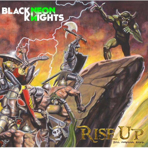 Black Neon Knights - Rise Up (Music Video)